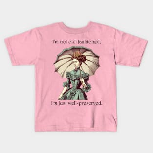 Well-Preserved Elegance Kids T-Shirt